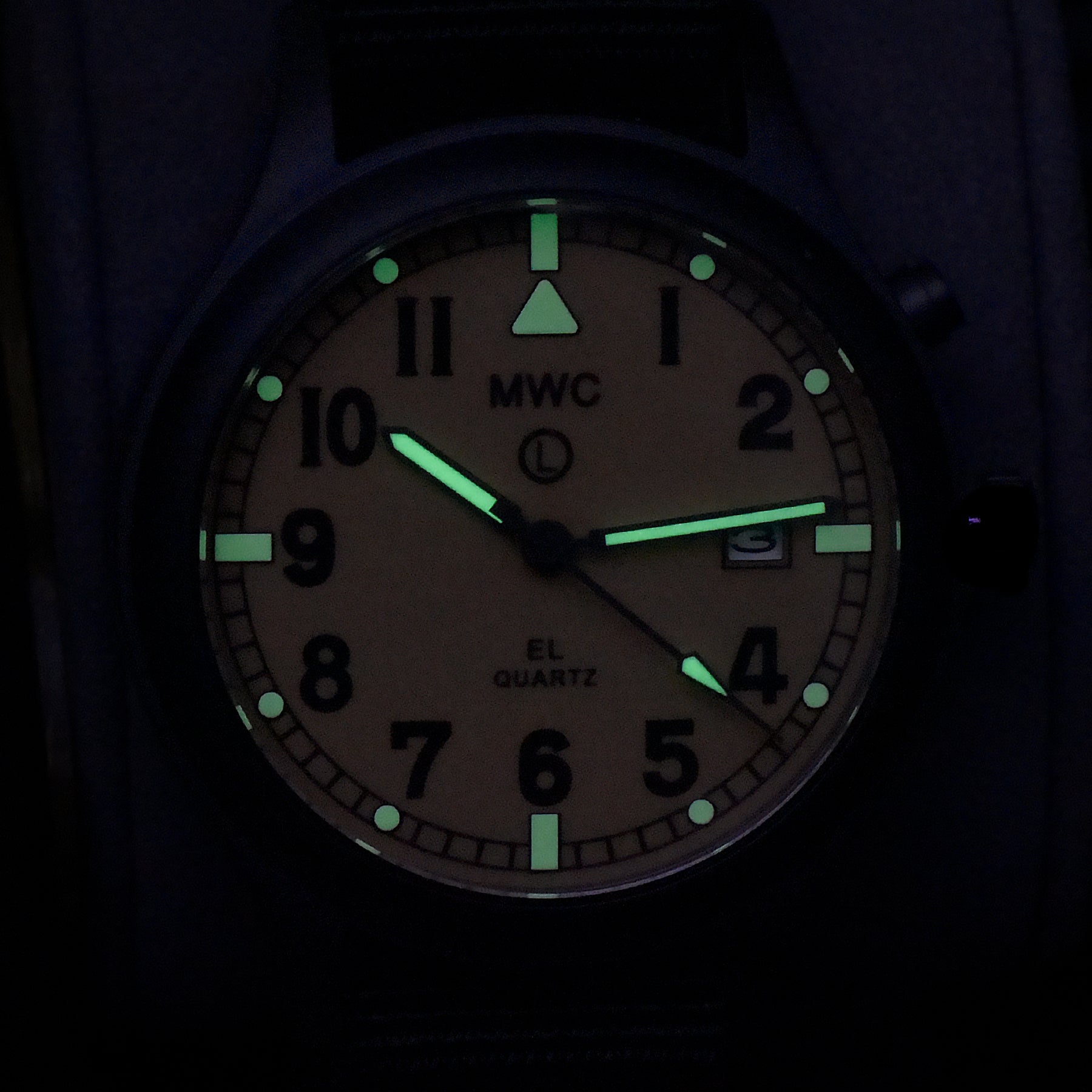 MWC G10EL General Service Watch with Electroluminescent (EL) Backlit Dial