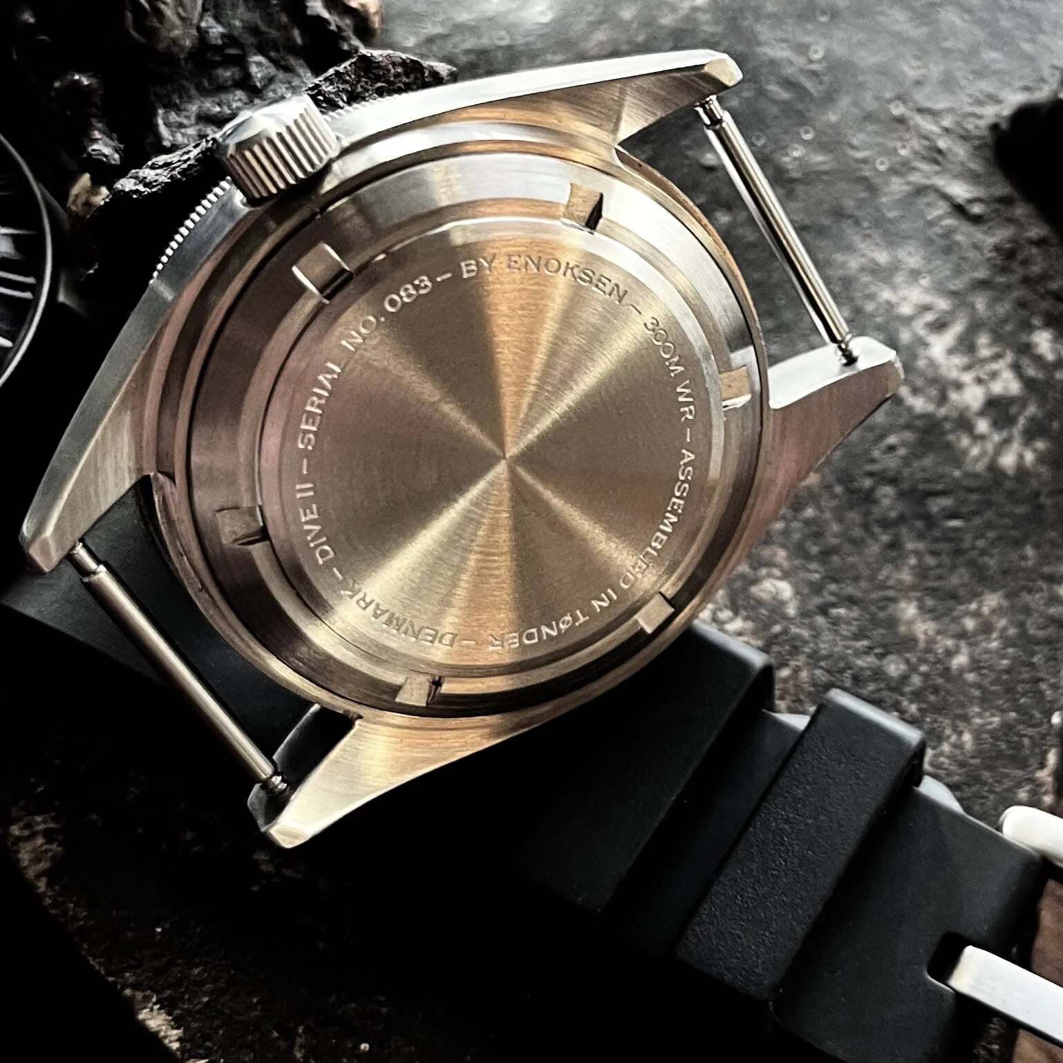 Enoksen Automatic Dive Watch - White Dial Edition ◇ 39mm