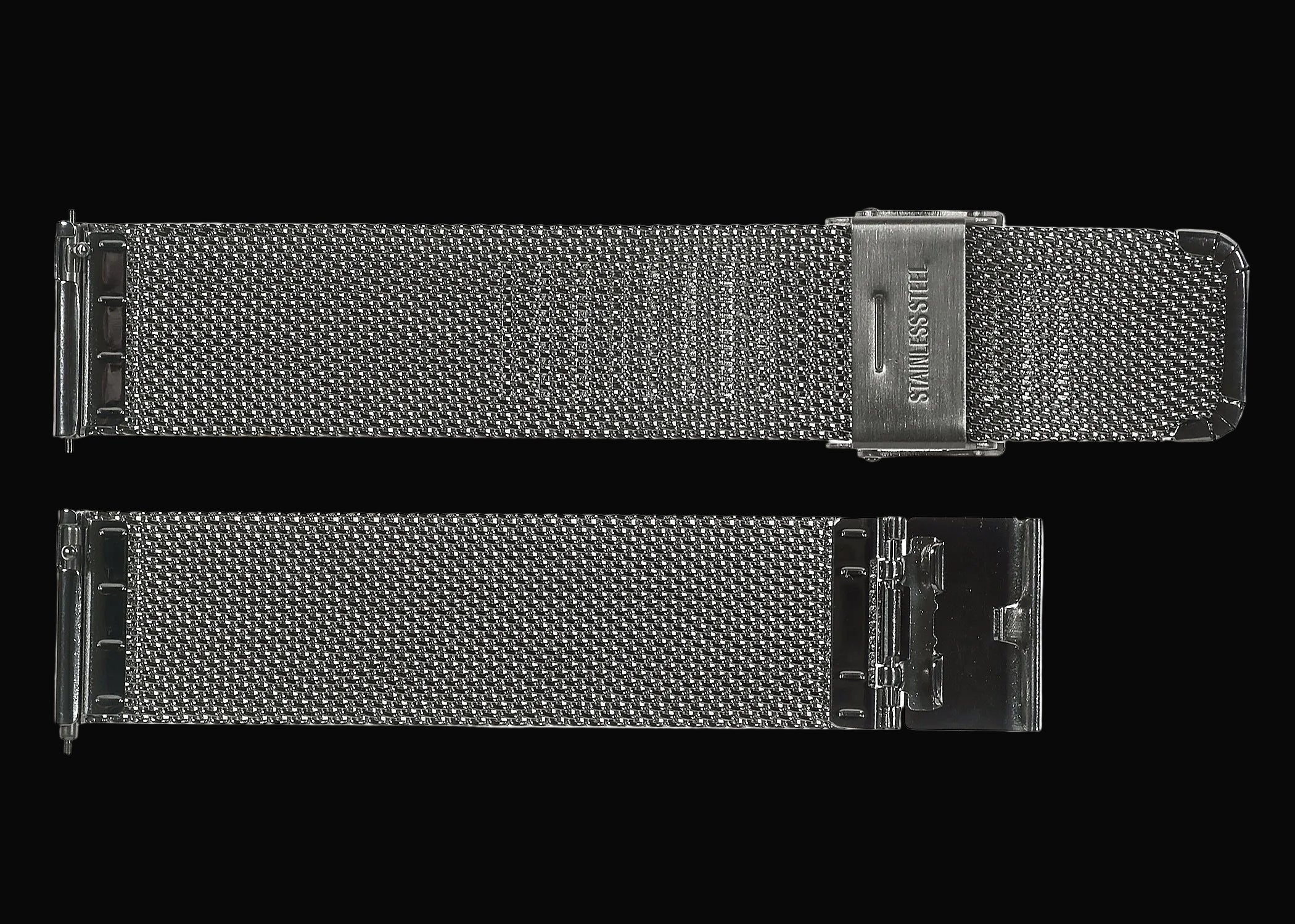 Classic 20mm Milanese Watch Bracelet in Stainless Steel.