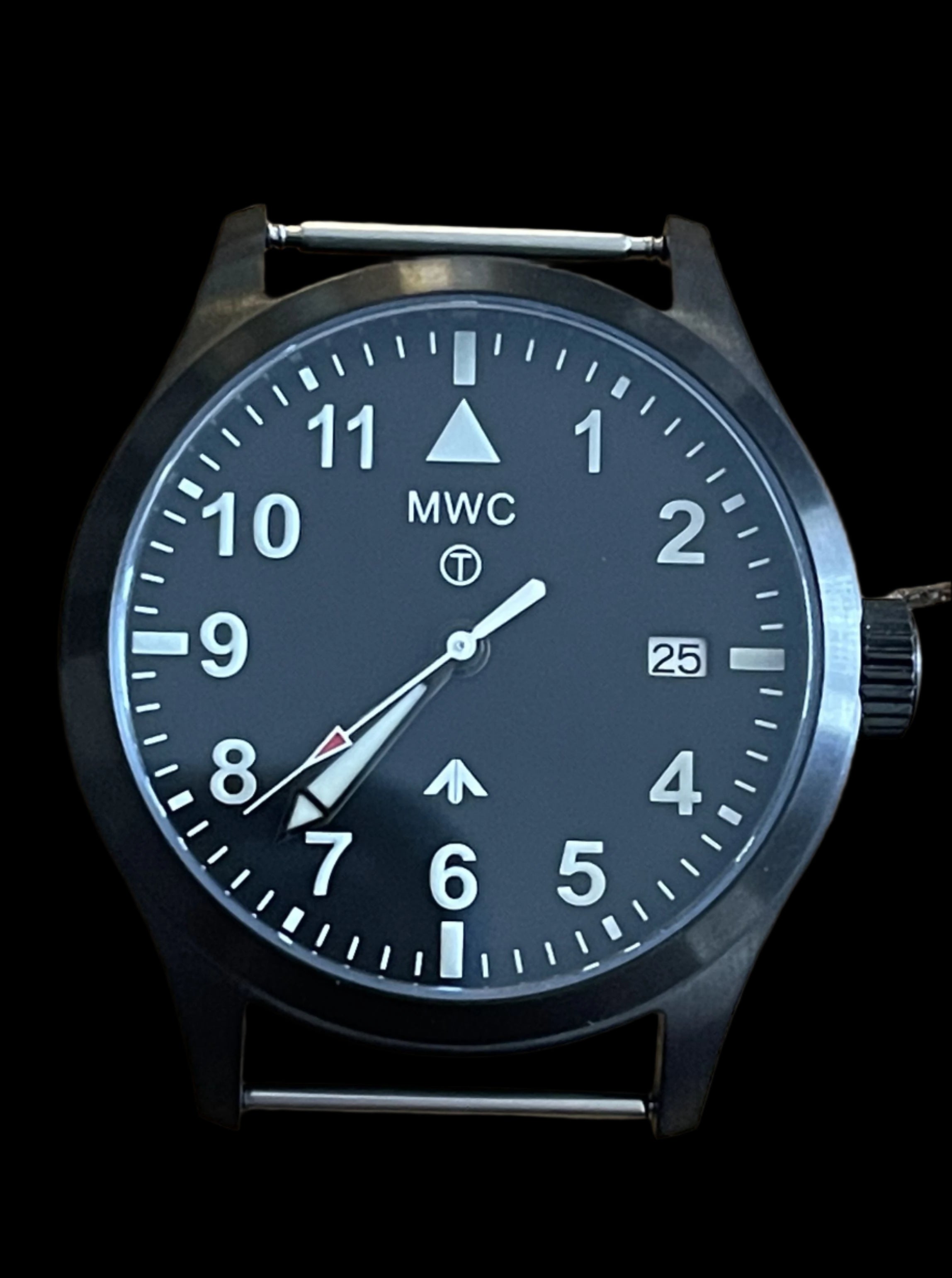 10 x 18mm or 20mm Watch Pins Designed to Create the Appearance of a Military Watch with Fixed Solid Bars