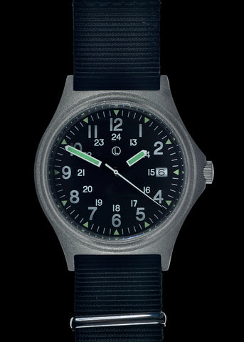 MWC G10 100m / 330ft Water resistant Stainless Steel Military Watch with Sapphire Crystal - NATO Stock Number: NSN 6645-99-472-3228