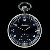 Aeschbach WW2 Pattern German Airforce (Luftwaffe) 17 Jewel Hand Wound Military Pocket Watch