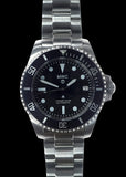 MWC 24 Jewel 1982 Pattern 300m Automatic Military Divers Watch with Sapphire Crystal on a Matching Stainless Steel Bracelet (Date Version)