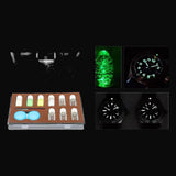 High-Quality Luminous Paint Kit for Restoring Watch Hands, Dials, Markers, and Bezel PIPs