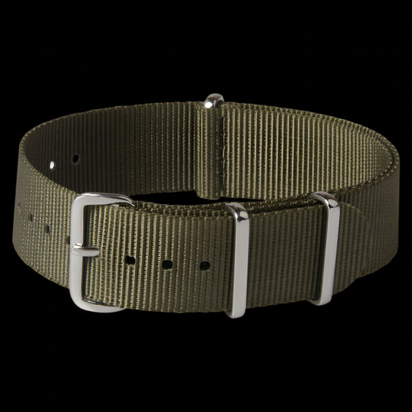 22mm Army Green NATO Military Watch Strap