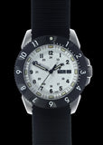 MWC P656 2025 Model Stainless Steel Tactical Series Watch with Day/Date, GTLS Tritium and Sapphire Crystal