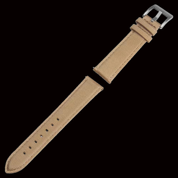 24mm Khaki Sailcloth CORDURA® Watchstrap