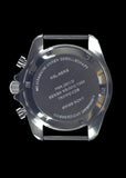MWC NATO Pattern Stainless Steel Military Pilots Chronograph with Sapphire Crystal - 12 Hour GMT Bezel