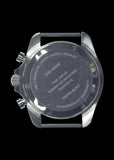 MWC NATO Pattern Stainless Steel Military Pilots Chronograph with Sapphire Crystal - 12 Hour GMT Bezel