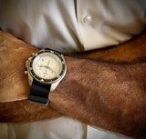 MWC NATO Pattern Stainless Steel Military Pilots Chronograph with Sapphire Crystal
