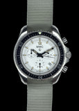 MWC NATO Pattern Stainless Steel Military Pilots Chronograph with Sapphire Crystal
