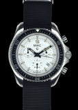 MWC NATO Pattern Stainless Steel Military Pilots Chronograph with Sapphire Crystal