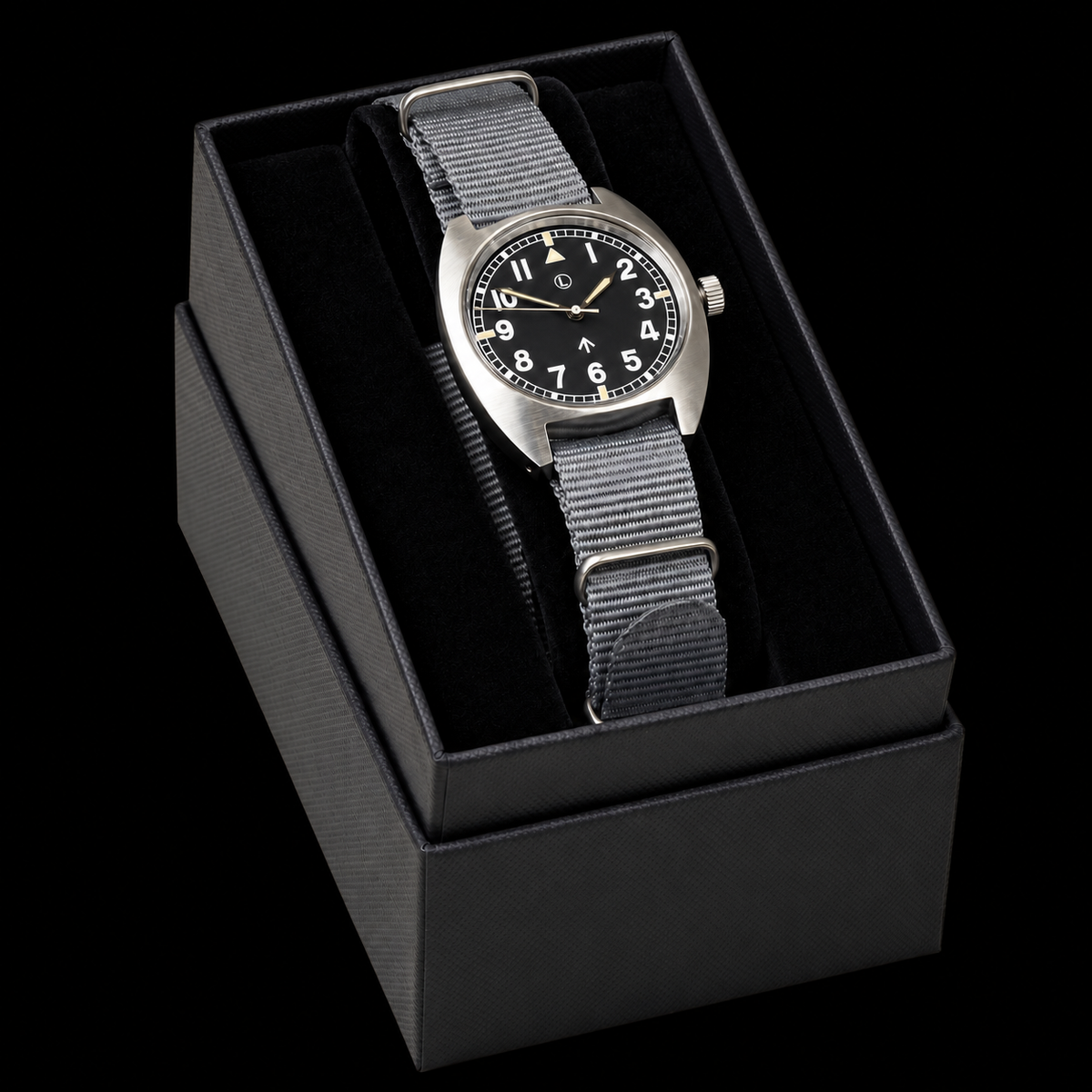 MWC W10 1970s Pattern Hybrid Quartz/Mechanical Watch - NATO Stock Number 6645-99-541-5317