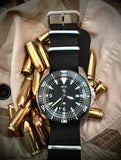 Military Divers Watch Stainless Steel (Automatic) 12 Hour Dial with Sapphire Crystal and Ceramic Bezel