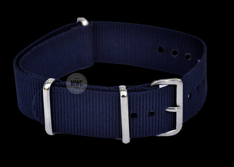 24mm Navy NATO Military Watch Strap