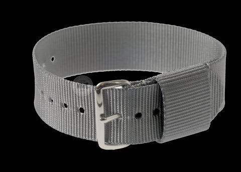 20mm US Pattern Grey Military Watch Strap